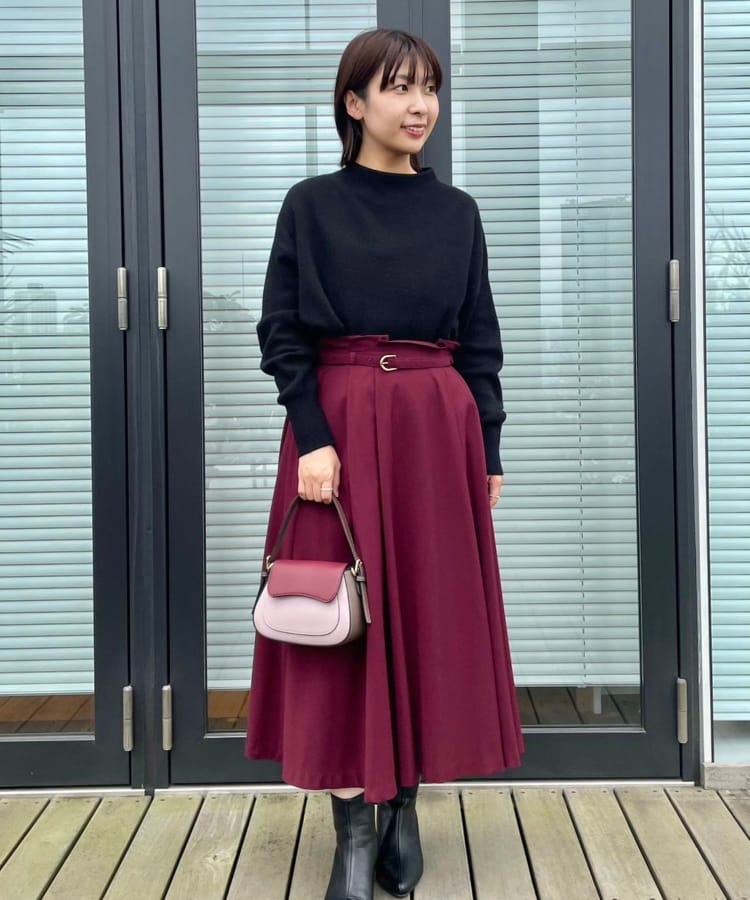 クチュールブローチ(Couture Brooch)の【バックパールで華やぐ】上品もちふわニット32