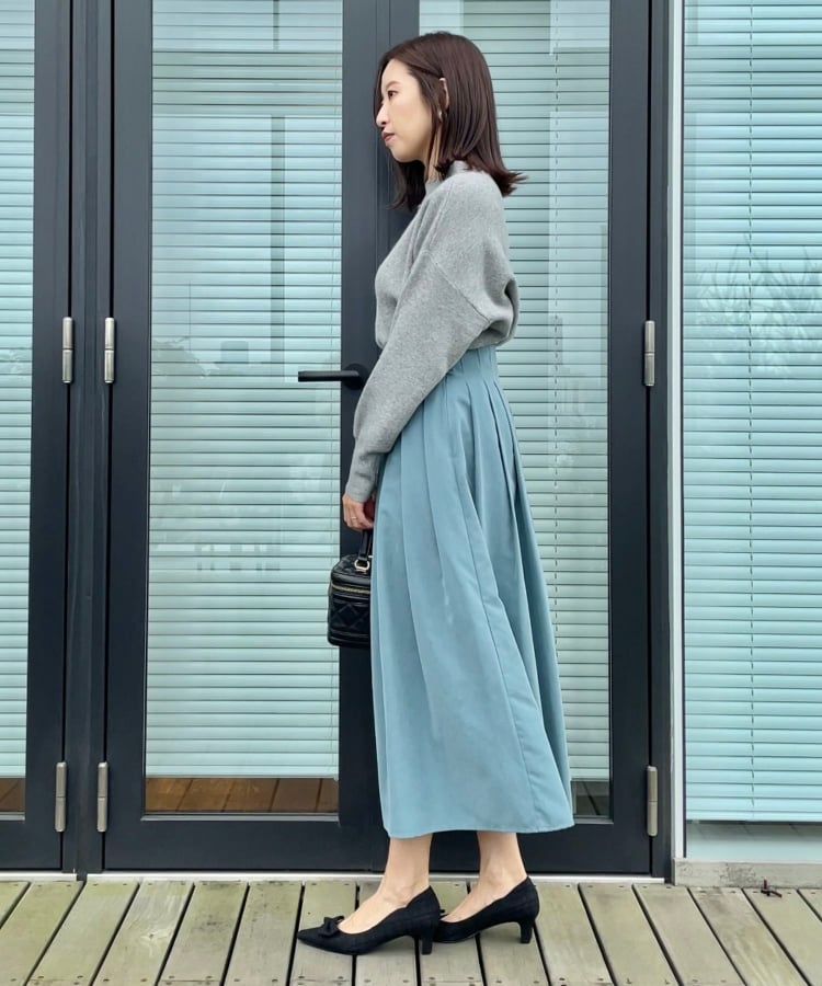 クチュールブローチ(Couture Brooch)の【バックパールで華やぐ】上品もちふわニット22
