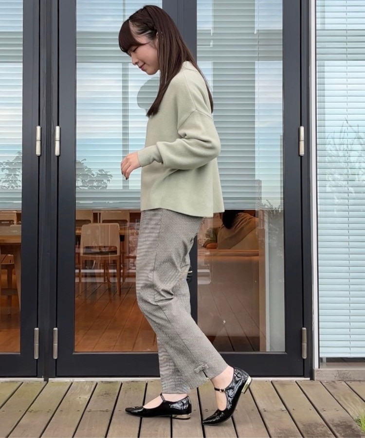 クチュールブローチ(Couture Brooch)の【バックパールで華やぐ】上品もちふわニット55