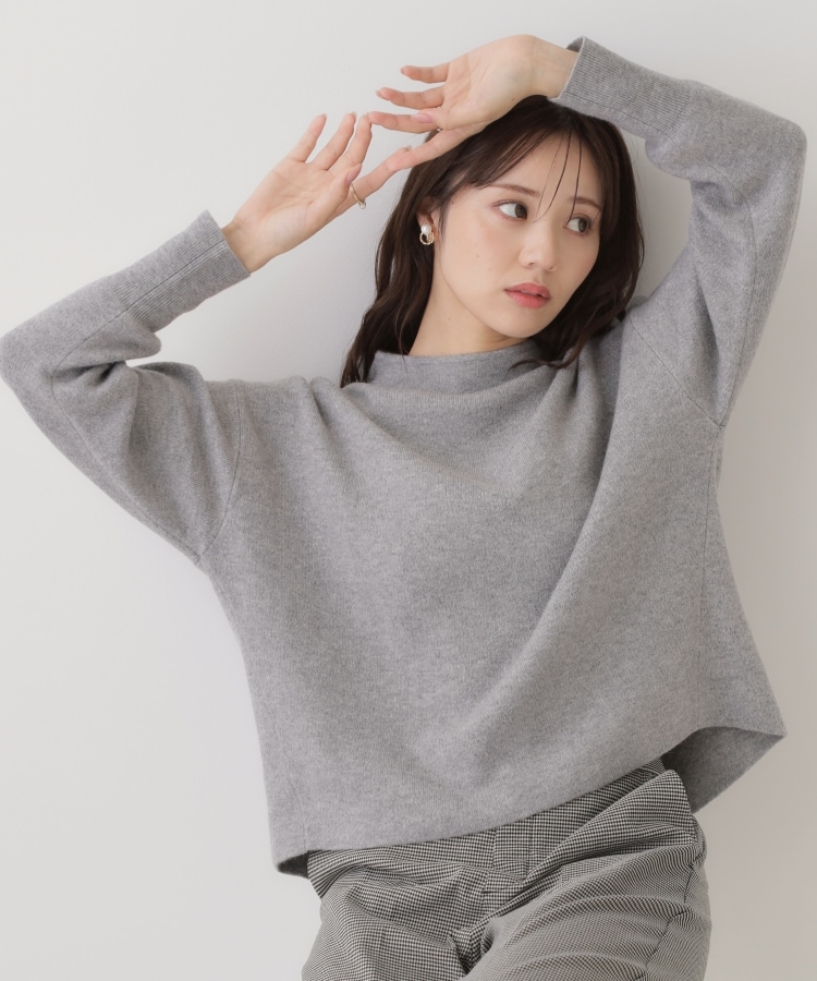 クチュールブローチ(Couture Brooch)の【バックパールで華やぐ】上品もちふわニット19