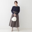 クチュールブローチ(Couture Brooch)の【大人フェミニンを叶える】レース細ケーブルバックリボンニット27