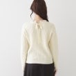 クチュールブローチ(Couture Brooch)の【大人フェミニンを叶える】レース細ケーブルバックリボンニット48
