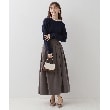 クチュールブローチ(Couture Brooch)の【大人フェミニンを叶える】レース細ケーブルバックリボンニット35