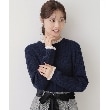 クチュールブローチ(Couture Brooch)の【大人フェミニンを叶える】レース細ケーブルバックリボンニット37