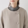 クチュールブローチ(Couture Brooch)の【JAPAN Fabric・美シルエットを叶える】インペリアルモッサバックタックノーカラーコート40