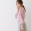 クチュールブローチ(Couture Brooch)の【大人レディなニット・通勤にも】飾り釦ドッキングスリーブニット28