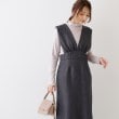 クチュールブローチ(Couture Brooch)の【洗える・スッキリ見え最旬ワンピ】メランジヘリンボーンジャンスカ16