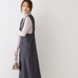 クチュールブローチ(Couture Brooch)の【洗える・スッキリ見え最旬ワンピ】メランジヘリンボーンジャンスカ17