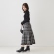 クチュールブローチ(Couture Brooch)のチェックニットワンピース2