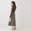 クチュールブローチ(Couture Brooch)のチェックニットワンピース18