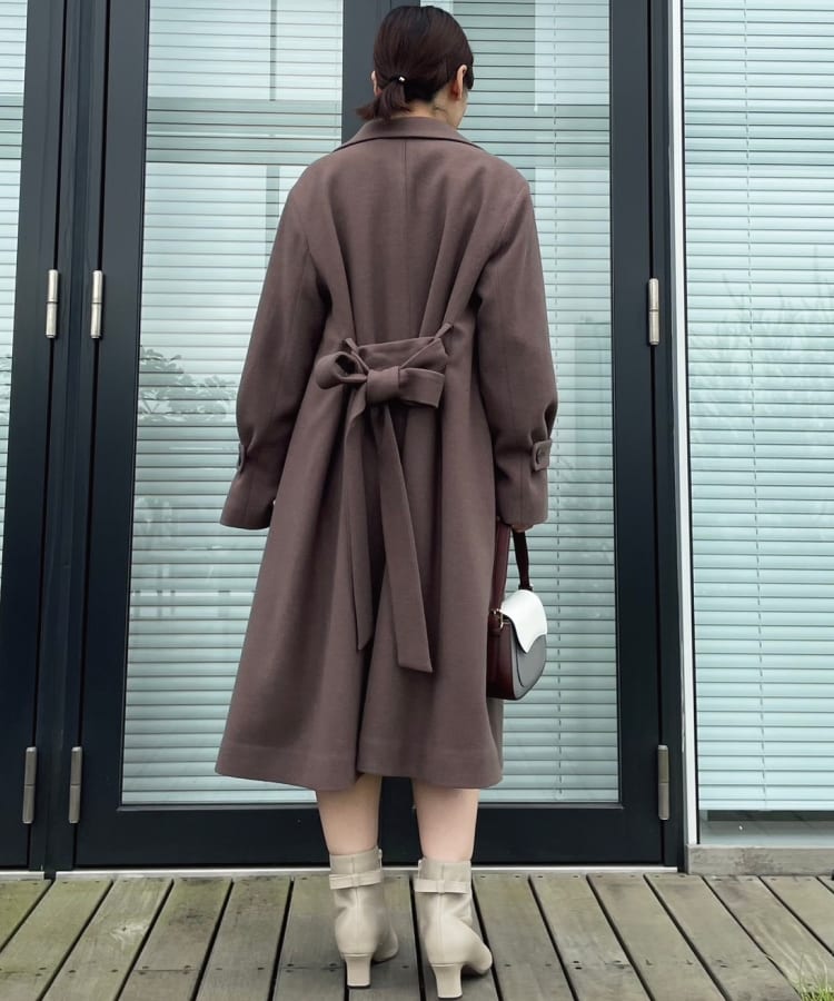 大人レディーへ捧げる】ベーシックチェスターコート(チェスター 大人レディーへ捧げる】ベーシックチェスターコート(チェスター
