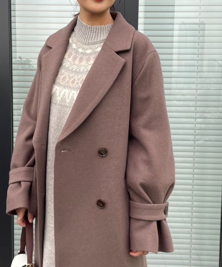 大人レディーへ捧げる】ベーシックチェスターコート(チェスター 大人レディーへ捧げる】ベーシックチェスターコート(チェスター