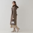 クチュールブローチ(Couture Brooch)のフードフェイクファーマルチウェイコート18