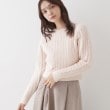 クチュールブローチ(Couture Brooch)のフェザーケーブルニットプルオーバー27