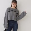 クチュールブローチ(Couture Brooch)のリボン付ケーブルニット8