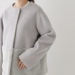 クチュールブローチ(Couture Brooch)の【軽くて柔らか・通勤にも】フェイクファー切替コート39