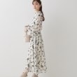クチュールブローチ(Couture Brooch)の【洗える・一枚で着映える】フラワージャカードワンピース18