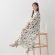 クチュールブローチ(Couture Brooch)の【洗える・一枚で着映える】フラワージャカードワンピース20
