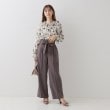 クチュールブローチ(Couture Brooch)の【洗える・大人フェミニン】フラワージャカードブラウス11