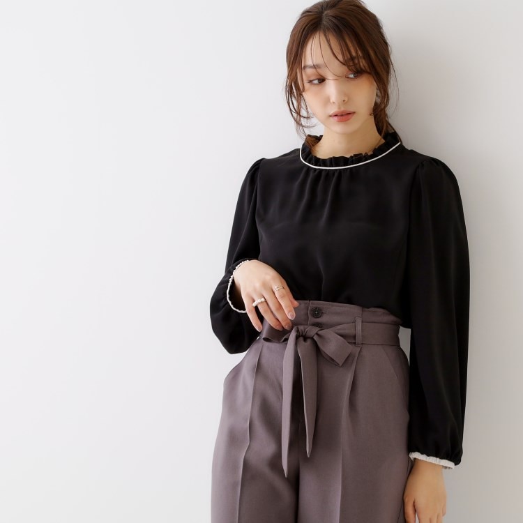 クチュールブローチ(Couture Brooch)の配色フレアチュニック チュニック