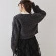 クチュールブローチ(Couture Brooch)のリボンボタン起毛カーディガン18