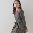 クチュールブローチ(Couture Brooch)の【レディを高める】千鳥チェック柄令嬢ワンピース9