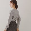 クチュールブローチ(Couture Brooch)の【プチプラ・上品×シンプルなニット】サステナブル 配色透かしスカラニット9