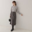 クチュールブローチ(Couture Brooch)の【プチプラ・上品×シンプルなニット】サステナブル 配色透かしスカラニット3