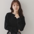 クチュールブローチ(Couture Brooch)の【プチプラ・上品×シンプルなニット】サステナブル 配色透かしスカラニット21