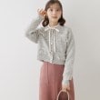 クチュールブローチ(Couture Brooch)の【上品な着こなしが叶う】ツイード風ニットジャケットカーディガン14