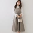 クチュールブローチ(Couture Brooch)の【一枚で主役級・フェミニンワンピース】ドッキングベアワンピース4