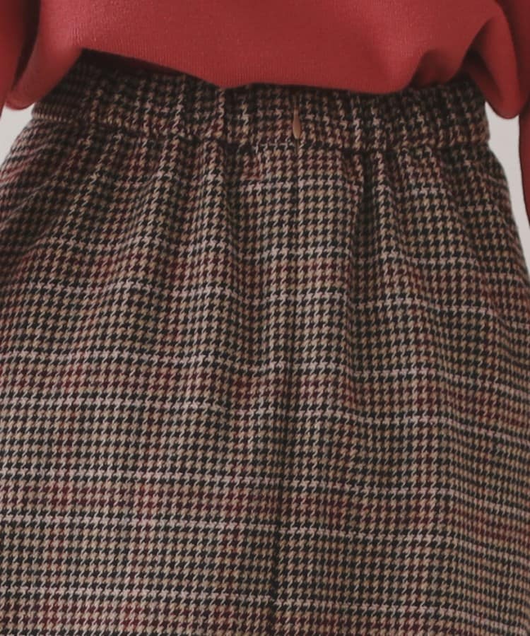 ミニ千鳥チェックツイードスカート(ミモレスカート) | Couture ミニ千鳥チェックツイードスカート(ミモレスカート) | Couture
