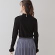 クチュールブローチ(Couture Brooch)の【プチプラ・フェミニンもカジュアルも】サステナブル　バックパール調プチフリルリブ25