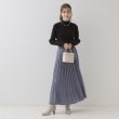 クチュールブローチ(Couture Brooch)の【プチプラ・フェミニンもカジュアルも】サステナブル　バックパール調プチフリルリブ20