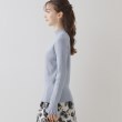 クチュールブローチ(Couture Brooch)の【プチプラ・フェミニンもカジュアルも】サステナブル　バックパール調プチフリルリブ64