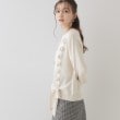 クチュールブローチ(Couture Brooch)の【可愛く着映える主役級ニット】リボンケーブルニット6