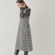 クチュールブローチ(Couture Brooch)の【オトナ女子のキレイめジャンスカ】モールチェックツイードジャンスカ5