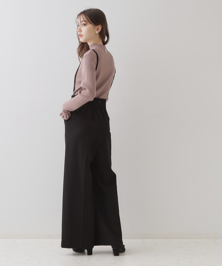 NAVY ジョーゼットワイドパンツ レディース
