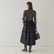 クチュールブローチ(Couture Brooch)のフロッキーチェックプリントフレアスカート13