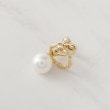 クチュールブローチ(Couture Brooch)のパール調デザインイヤリング2