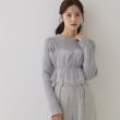 クチュールブローチ(Couture Brooch)の【オトナ仕上げのワントーンチュールニット】チュールドッキングリブニット17