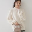 クチュールブローチ(Couture Brooch)のチュールフリル片畦ニット3