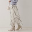 クチュールブローチ(Couture Brooch)の【上品な揺れ感・オトナ可愛いプリント】チェックチュールスカート15