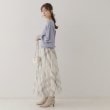 クチュールブローチ(Couture Brooch)の【上品な揺れ感・オトナ可愛いプリント】チェックチュールスカート12