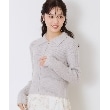 クチュールブローチ(Couture Brooch)の衿付きZIPカーディガン2