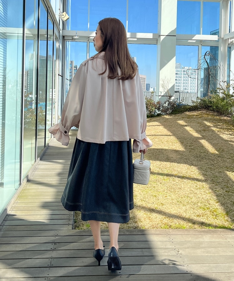 撥水】ショートトレンチコート(トレンチコート) | Couture 撥水】ショートトレンチコート(トレンチコート) | Couture