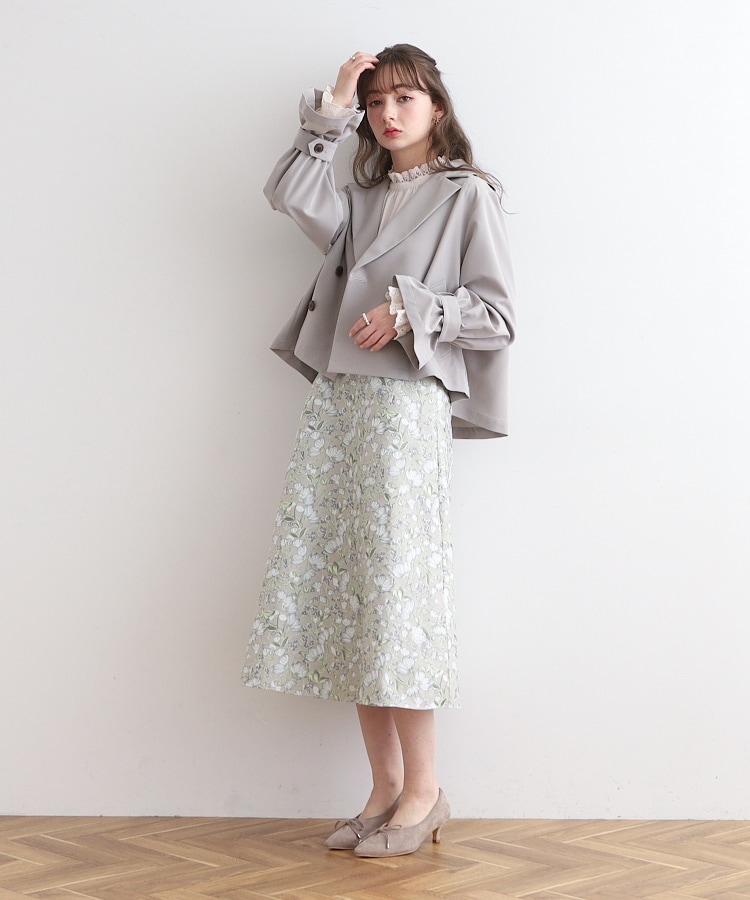 撥水】ショートトレンチコート(トレンチコート) | Couture 撥水】ショートトレンチコート(トレンチコート) | Couture