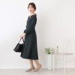 クチュールブローチ(Couture Brooch)の【セットアップ可能／セレモニーシーン／お仕事にも】パネル切替フレアワンピース16