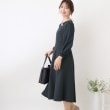 クチュールブローチ(Couture Brooch)の【セットアップ可能／セレモニーシーン／お仕事にも】パネル切替フレアワンピース19