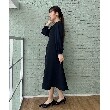 クチュールブローチ(Couture Brooch)の【セットアップ可能／セレモニーシーン／お仕事にも】パネル切替フレアワンピース23
